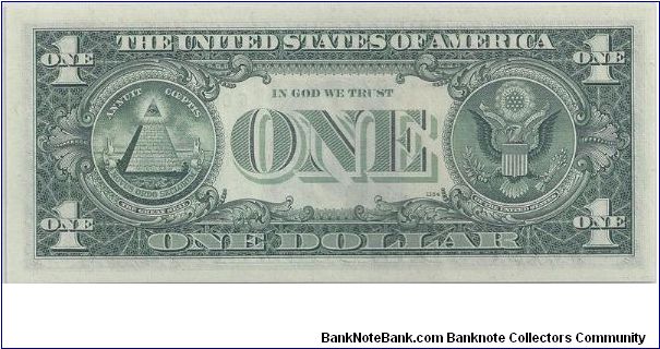 Banknote from USA year 1969