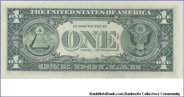 Banknote from USA year 1995