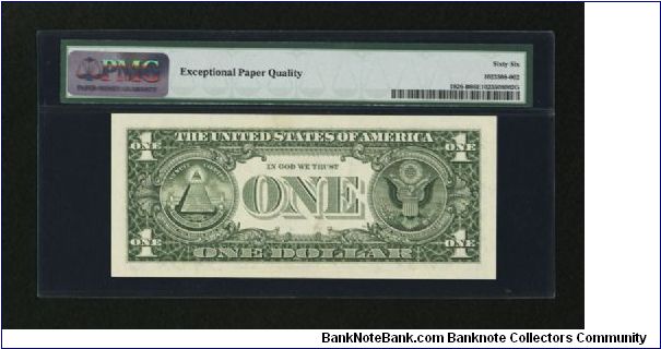 Banknote from USA year 2001