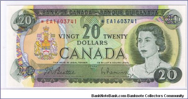 Canada ** note
$20 Banknote