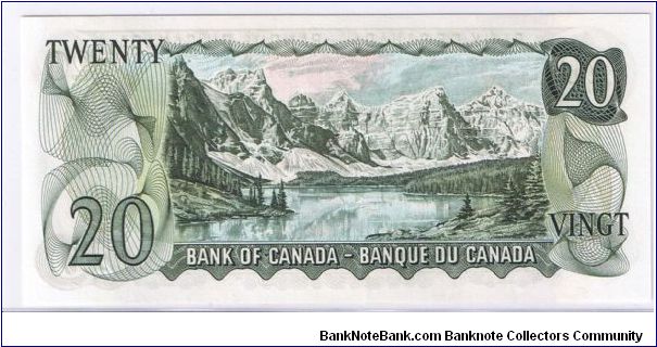 Banknote from Canada year 1971