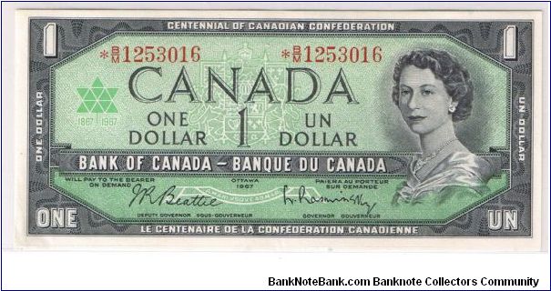 Canada * note
$1 Banknote