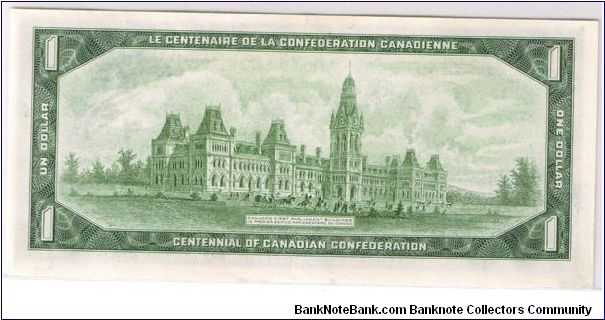 Banknote from Canada year 1967