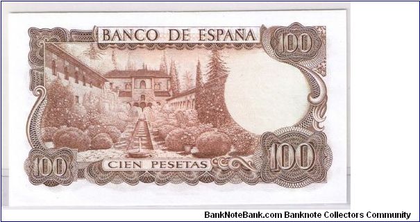 Banknote from Spain year 1970