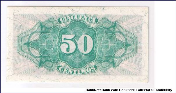 Banknote from Spain year 1937