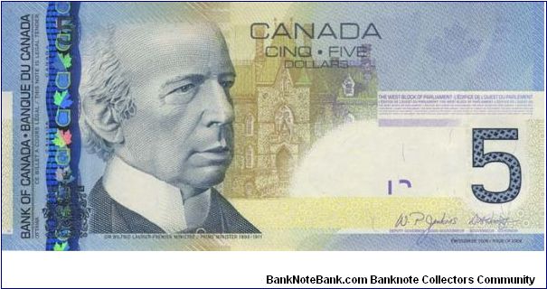 5 Dollars Banknote