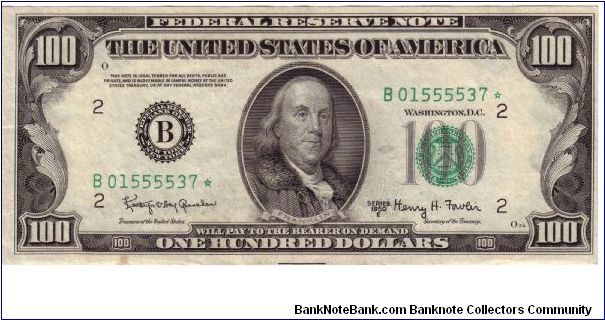 100$ Star Bill Banknote