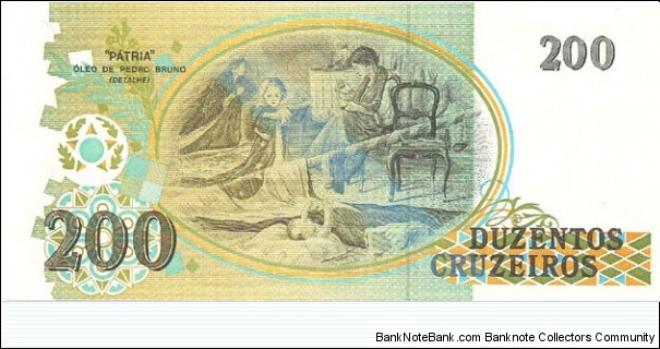 Banknote from Brazil year 1990