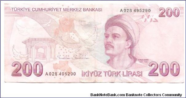 Banknote from Turkey year 2009