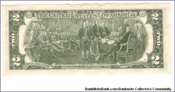 Banknote from USA year 1976