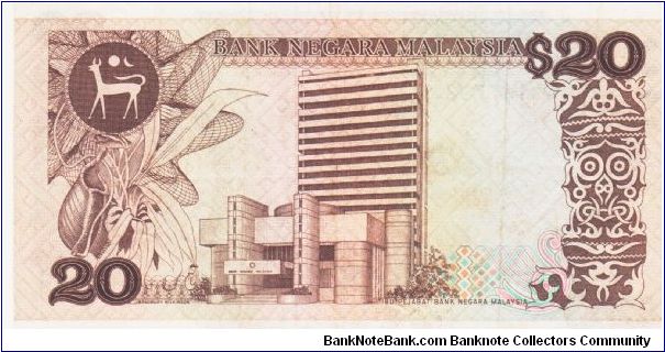 Banknote from Malaysia year 1982