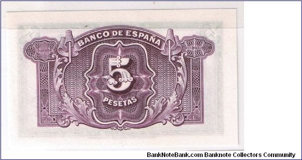 Banknote from Spain year 1935