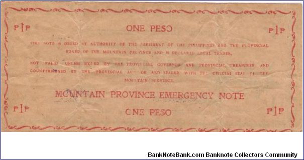 Banknote from Philippines year 1942