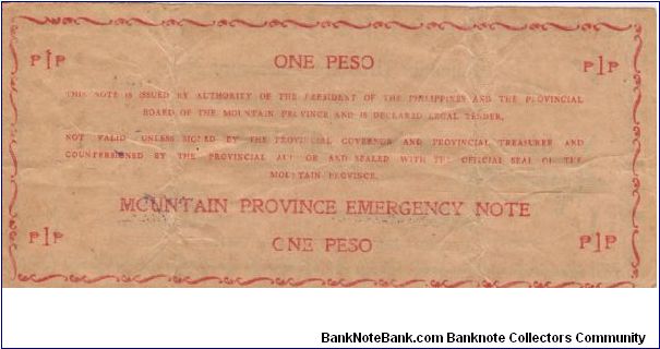 Banknote from Philippines year 1942