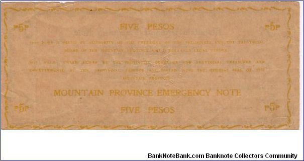 Banknote from Philippines year 1942