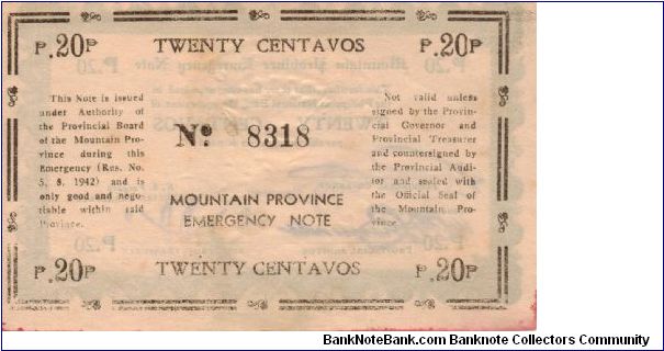 Banknote from Philippines year 1942