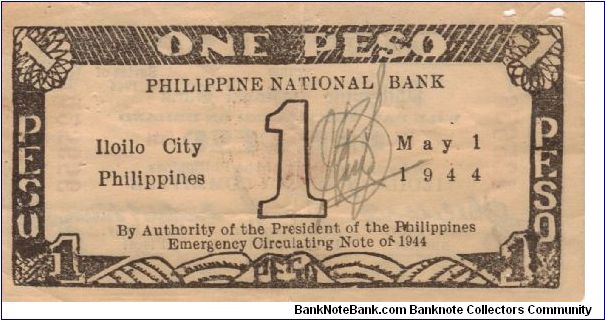 Banknote from Philippines year 1944