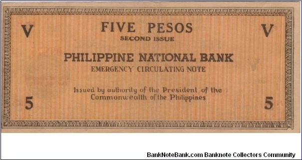 Banknote from Philippines year 1941