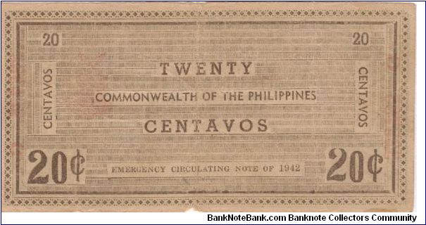 Banknote from Philippines year 1942