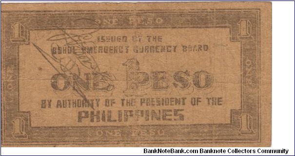 Banknote from Philippines year 1943