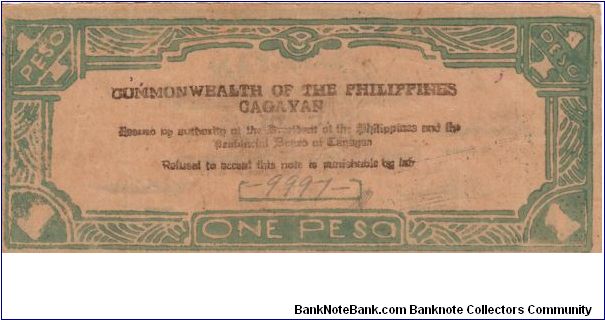 Banknote from Philippines year 1942