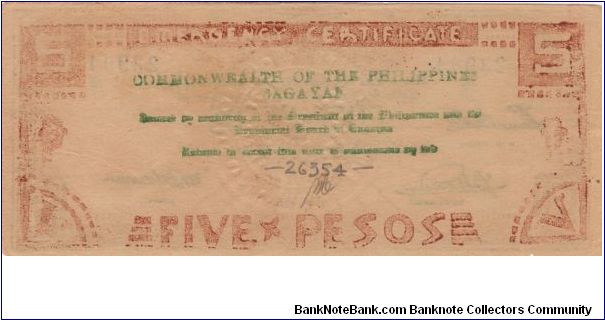 Banknote from Philippines year 1942