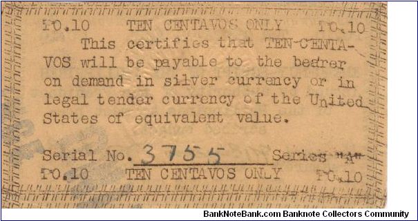 Banknote from Philippines year 1943