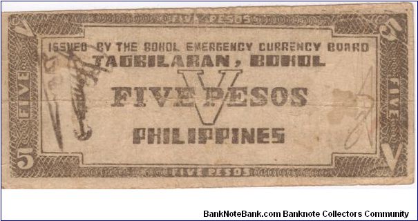 Banknote from Philippines year 1942