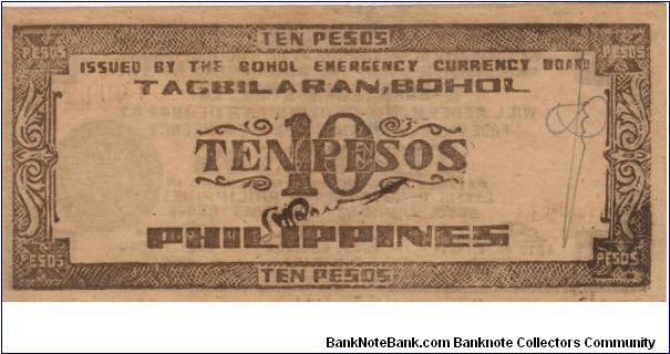 Banknote from Philippines year 1942