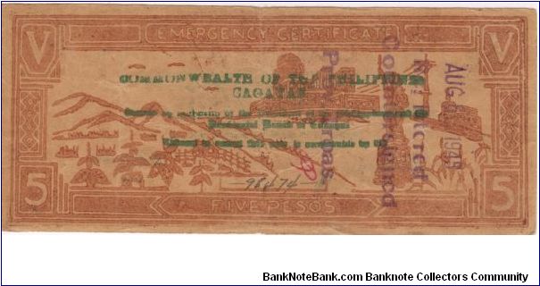 Banknote from Philippines year 1942