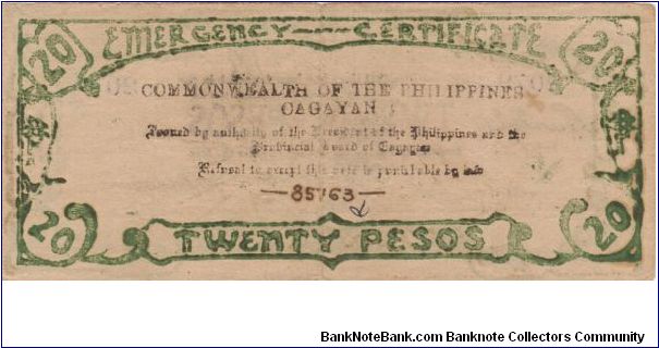 Banknote from Philippines year 1942