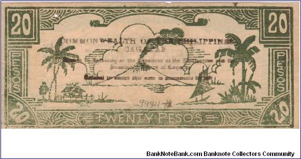 Banknote from Philippines year 1942