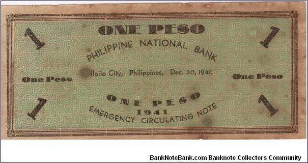 Banknote from Philippines year 1941