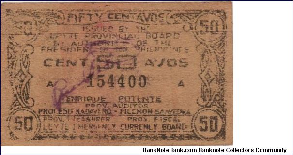 Banknote from Philippines year 1943