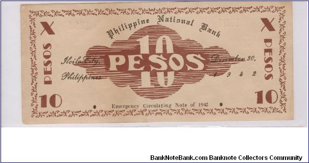 Banknote from Philippines year 1942