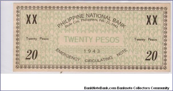 Banknote from Philippines year 1943