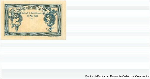 Banknote from Algeria year 1915