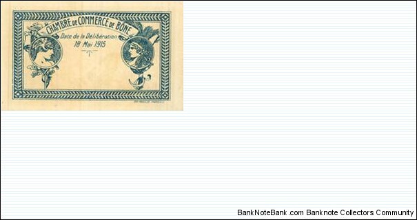 Banknote from Algeria year 1915