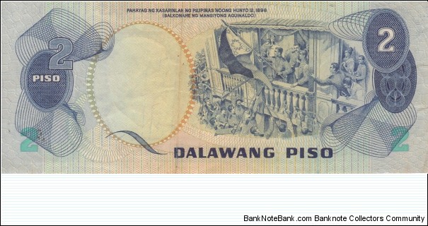 Banknote from Philippines year 1949