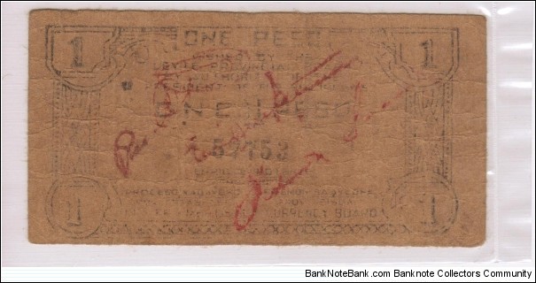 Banknote from Philippines year 1943