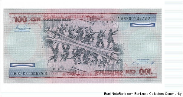 Banknote from Brazil year 1981