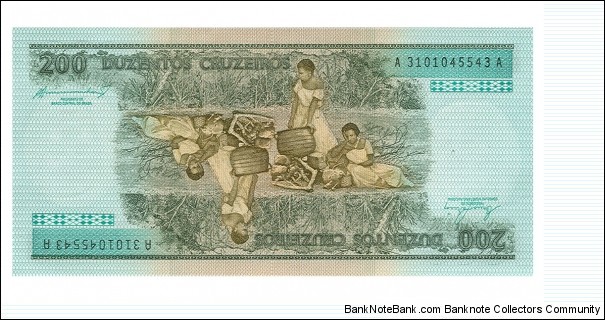 Banknote from Brazil year 1981