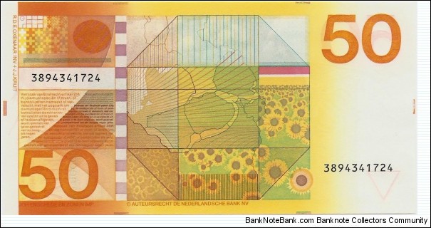 Banknote from Netherlands year 1982