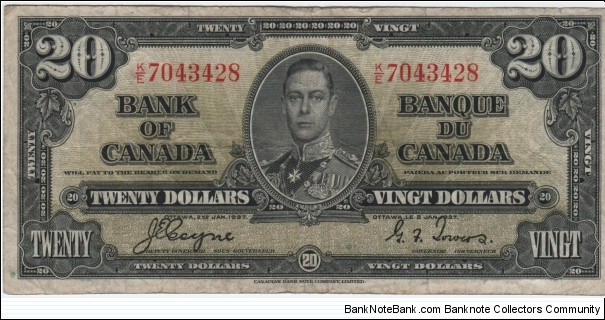 $20 Banknote