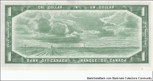 Banknote from Canada year 1954