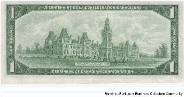Banknote from Canada year 1967