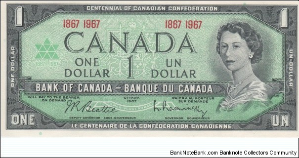 $1 No Serial Banknote