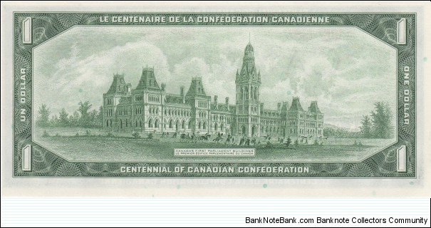 Banknote from Canada year 1967