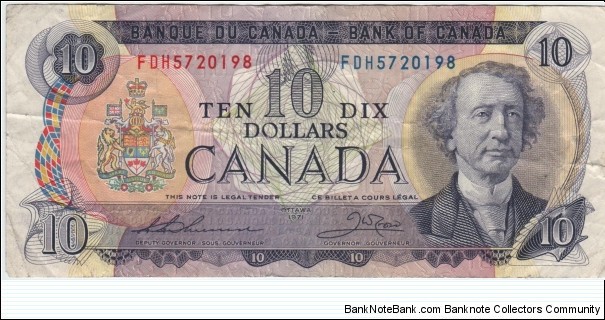 $10 Banknote