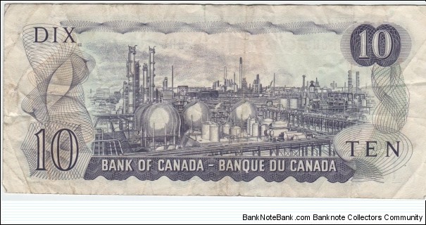 Banknote from Canada year 1971